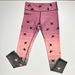 Noli Yoga Pink Ombr Leggings Women's Size M | Leisurewear | Activewear